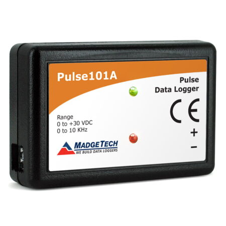 MadgeTech Pulse101A is a compact, pulse data logger designed to accurately measure and record events occurring within a specified time frame.