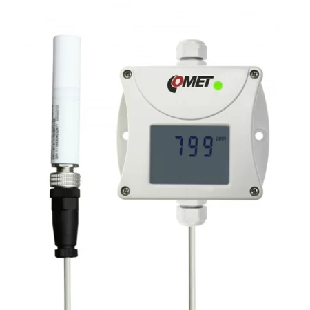 COMET T5241 CO2 concentration transmitter with 0-10V output, external 1m cable.