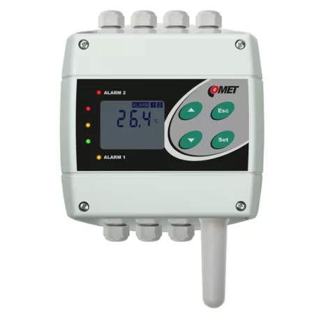 COMET H0430 temperature transmitter and regulator with RS485 output.